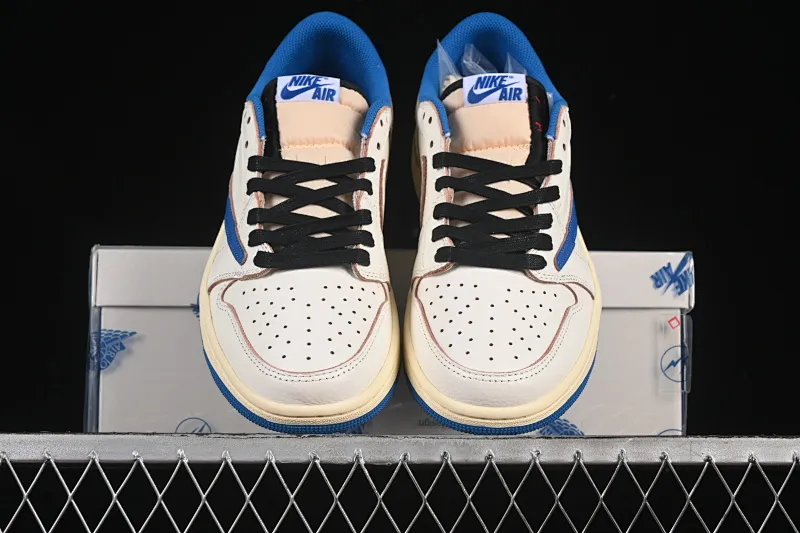 All categories Air Jordan Jordan series basketball shoes Air Jordan 1 Low High-end customized low-top sneakers OG version Travis Scott x Air Jordan 1 Low OG AJ1 Joe 1 undercut low-top DM7866-104